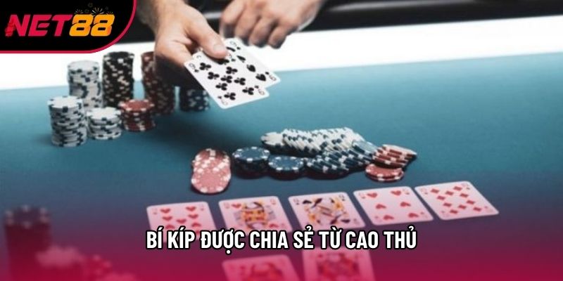 Bí kíp được chia sẻ từ cao thủ
