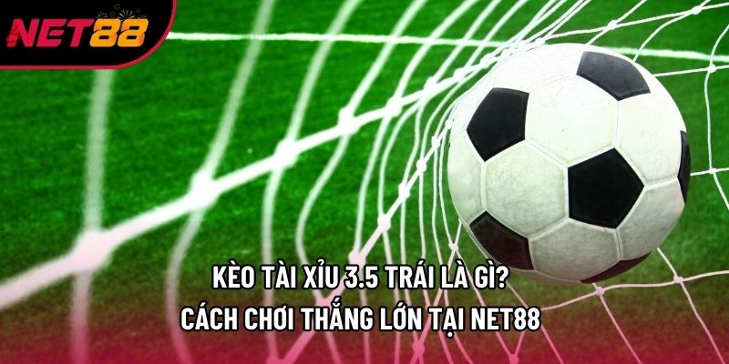 Kèo tài xỉu 3.5 trái Là Gì? Cách Chơi Thắng Lớn Tại Net88