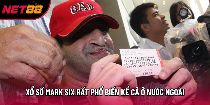 Xổ số Mark Six rất phổ biến kể cả ở nước ngoài Xổ số Mark Six rất phổ biến kể cả ở nước ngoài