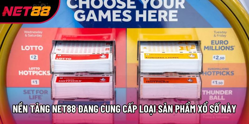 Nền tảng Net88 đang cung cấp loại sản phẩm xổ số này Nền tảng Net88 đang cung cấp loại sản phẩm xổ số này